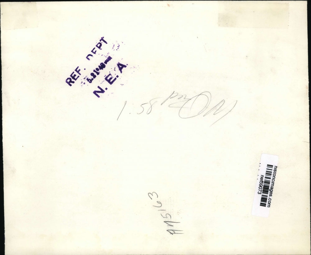 1948 Press Photo Don H. Ebright holds check for $201,220,666.67 - nef59073