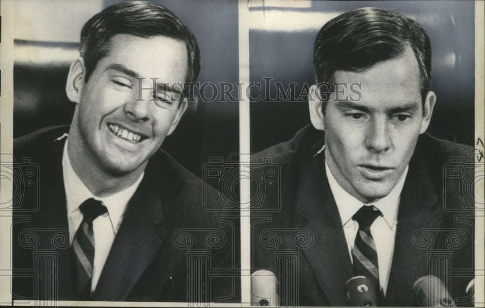 1963 Press Photo L.A. Robert Gaston Champion of Militant Conservation
