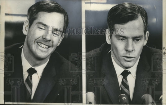 1963 Press Photo L.A. Robert Gaston Champion of Militant Conservation