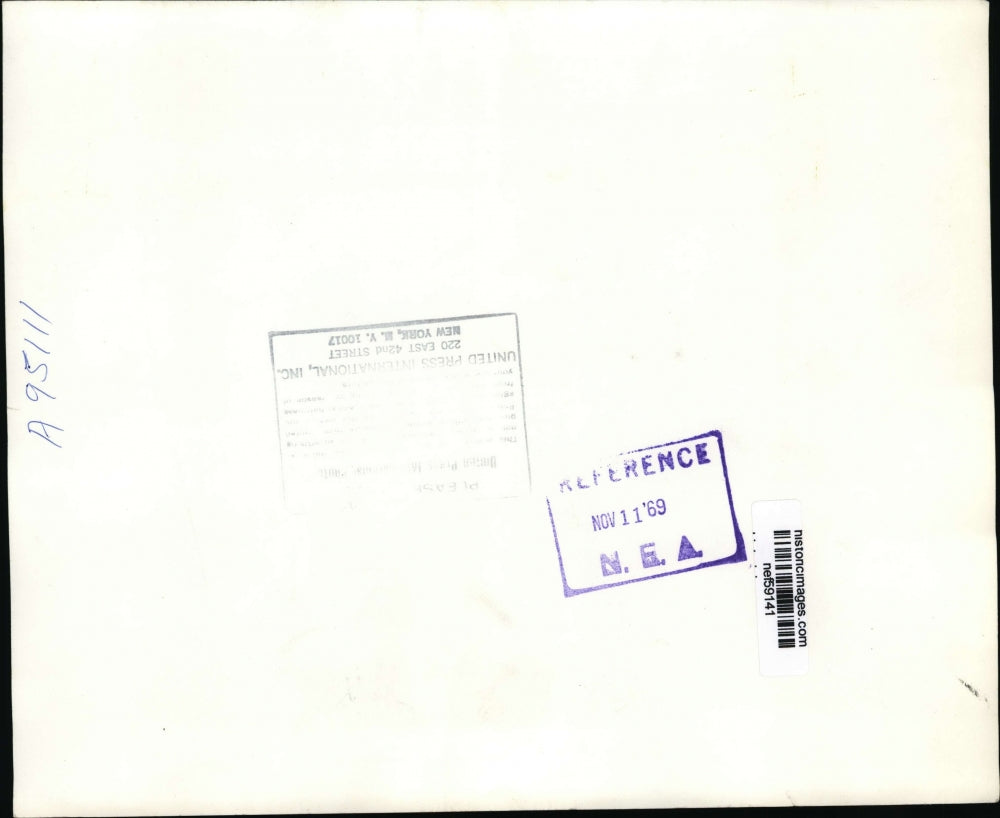 1969 Press Photo Wes Uhlman, Morrt Frayne in race for Mayor of Seattle