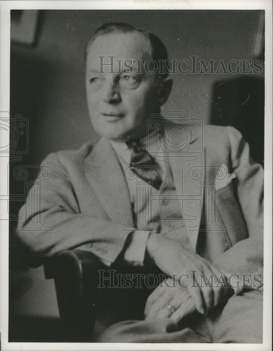 1953 Press Photo Walter Kinder, Probate Judge - nef59474