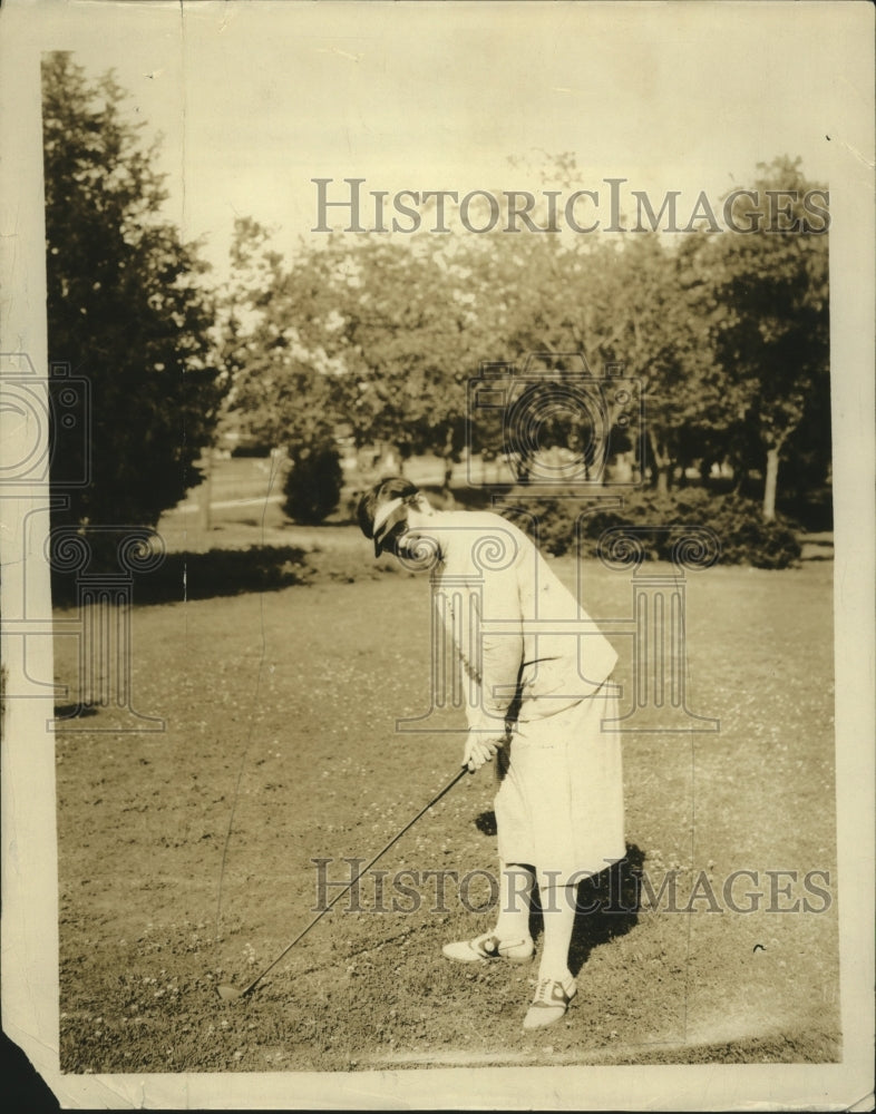 1926 Press Photo Mrs.R.E. Dreanan, Golfer form Tulsa Oklahoma - nef59544