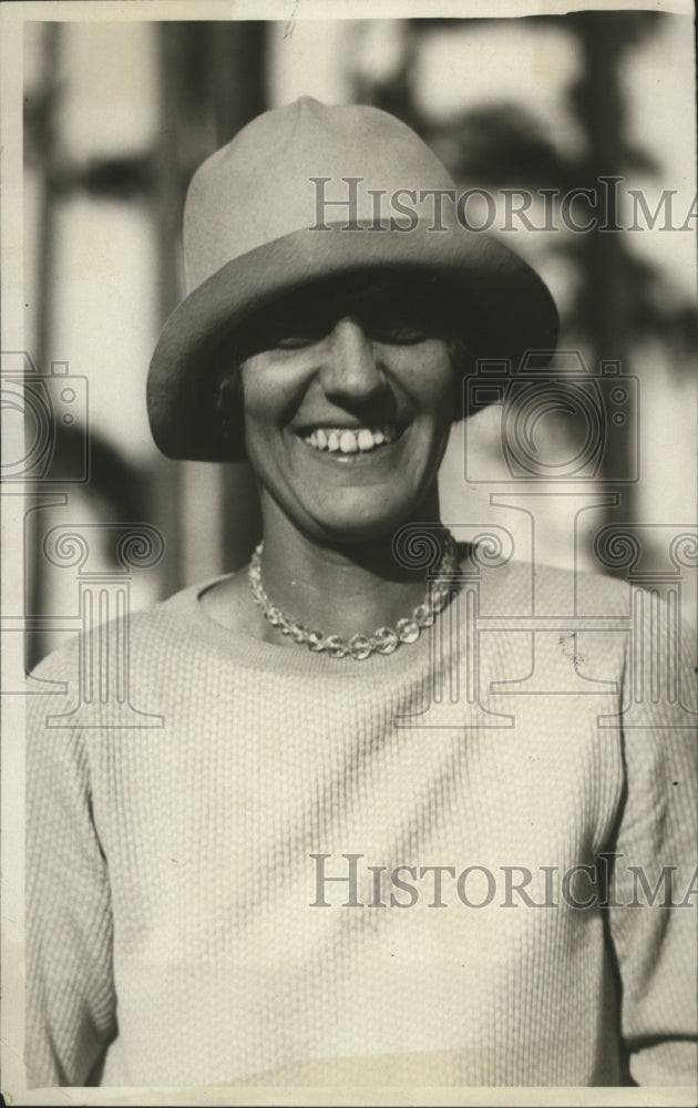 1932 Press Photo Ms.Virginia Holzderber a Maryland-Baltimore Champion