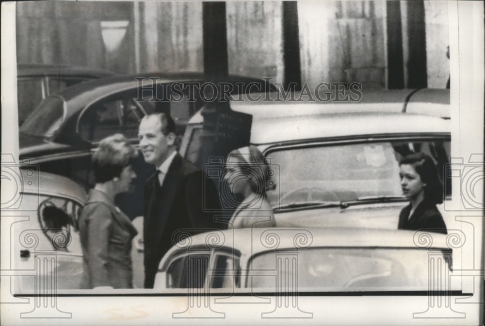 1963 Press Photo Britain Princess Anne visits House of Lords - Historic Images