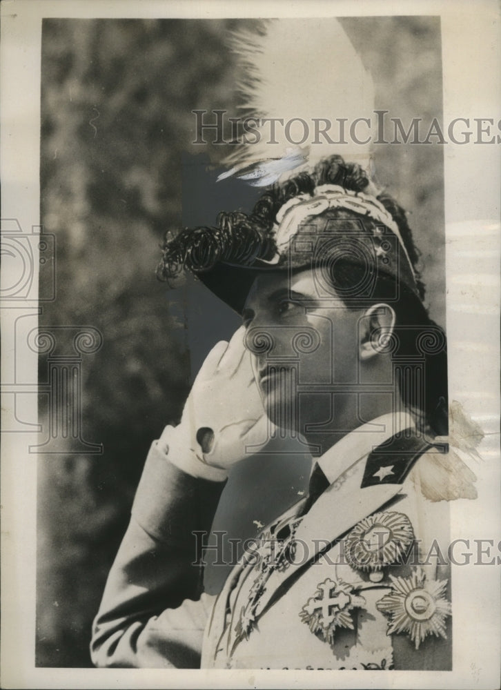 1941 Press Photo Prince Humbert of Piedmont to be Italian Armed Forces Chief- Historic Images