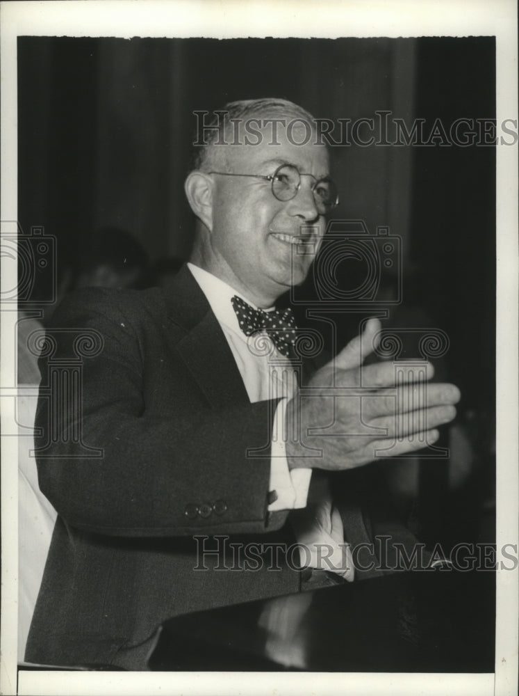 1935 Press Photo F.R Veale N.Y. Representative of the Western Union - nef60295