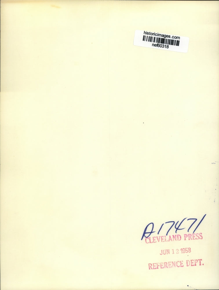 1958 Press Photo Defense Secretary Neil McElroy Accompanied by Samuel Beer