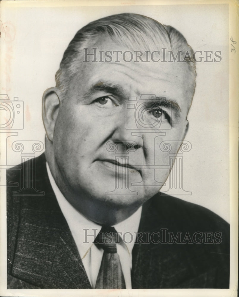 1956 Press Photo William A. Washborne, Jr. or Nokomis, Florida - nef60467