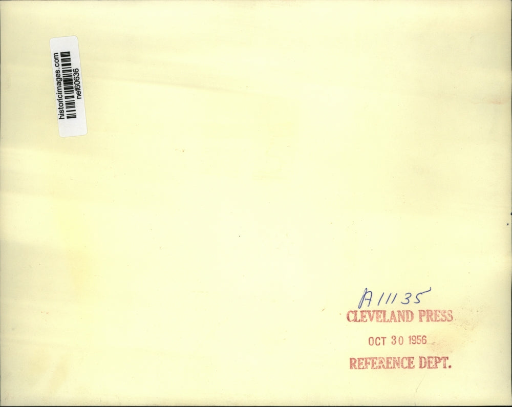 1956 Press Photo Presidential Nominee Adlai Stevnson with Daughter-in-Law Nancy