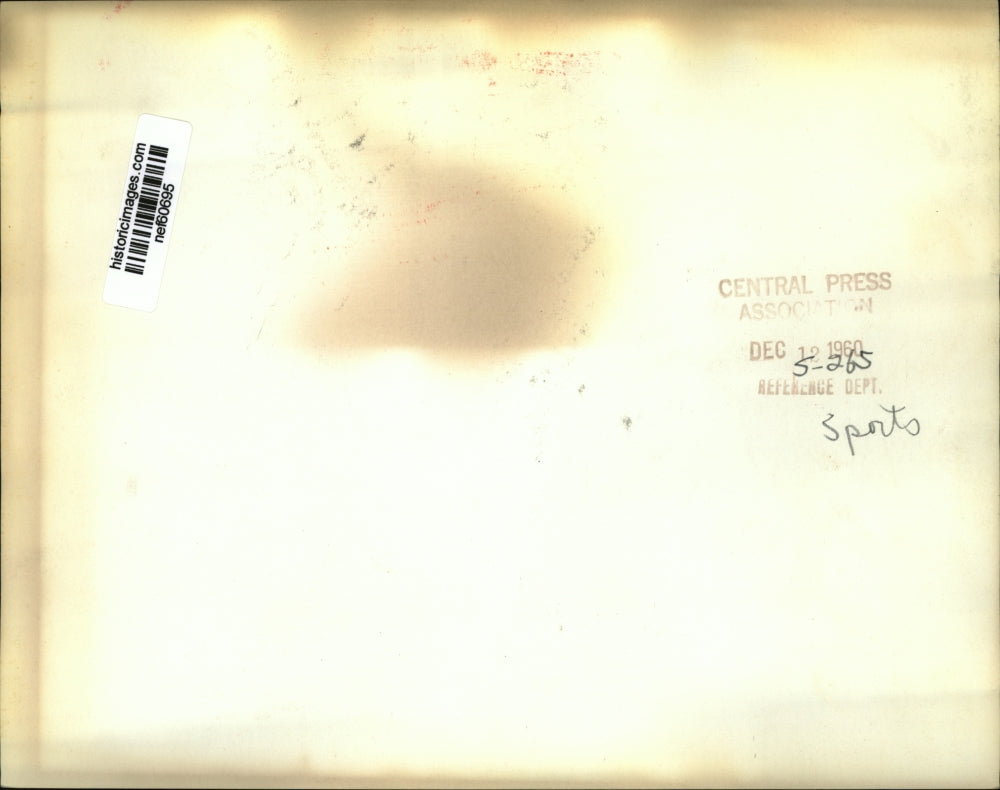 1960 Press Photo Tommy Richardson President of the International League