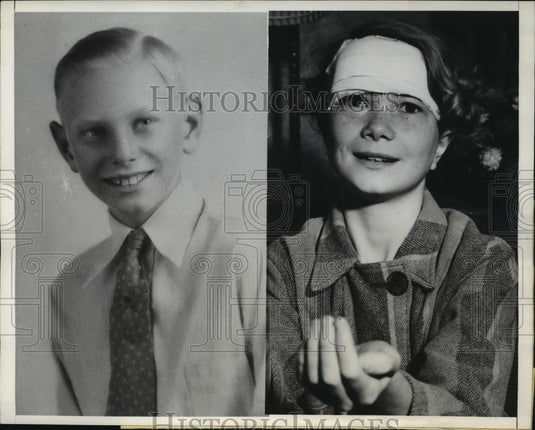1937 Press Photo Forest McMurray Fears He Killed Sister When Pistol Went Off