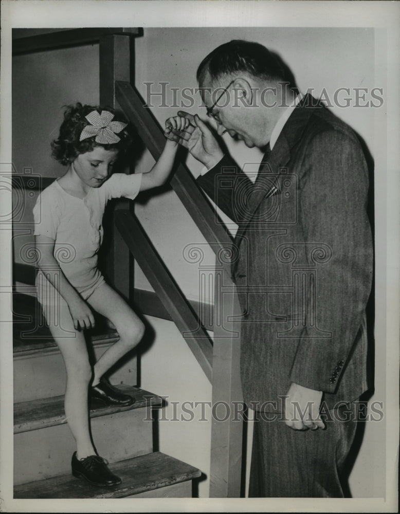 1945 Press Photo Headquarters of Philly Metro Society for Crippled Children- Historic Images