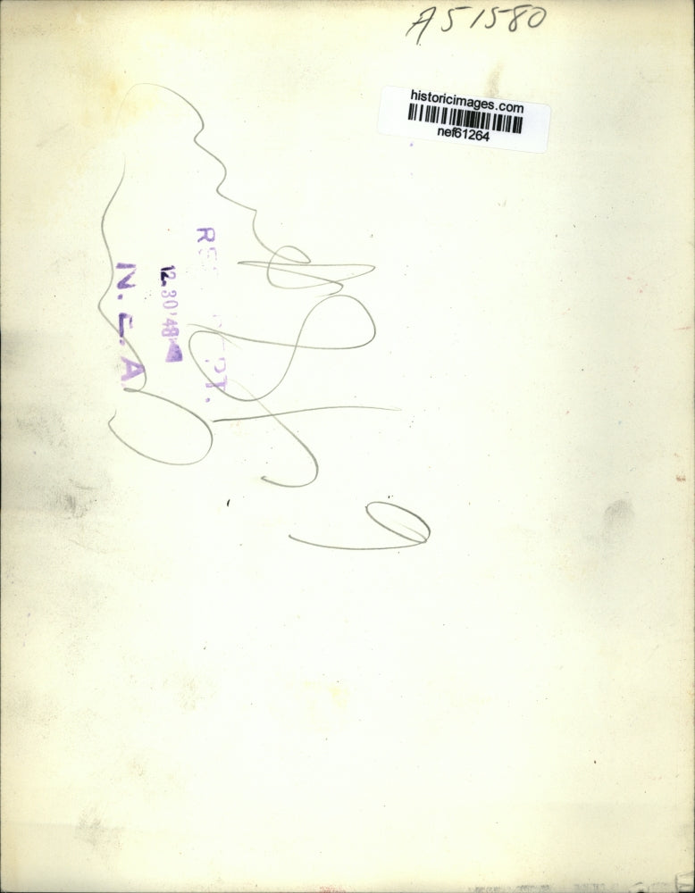 1948 Press Photo Rep.Karl E.Mundt,chairman of House UnAmerican Activities