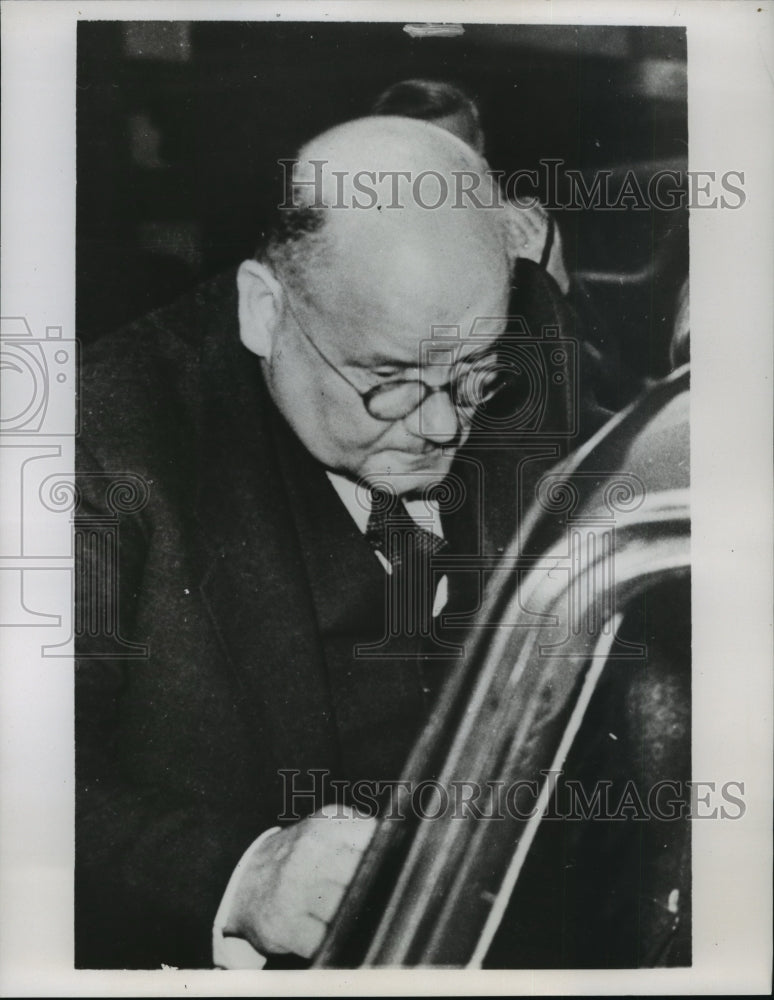 1957 Press Photo Murderer Dr John Adams - nef61424
