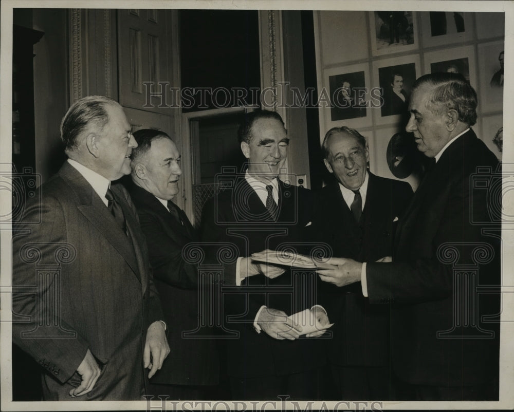 1940 Press Photo Frank Murphy Approves by Senate Judiciary Subcommittee