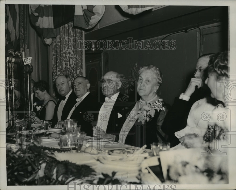 1938 Press Photo Democratic National/New York Committees Celebrate Jackson Day- Historic Images