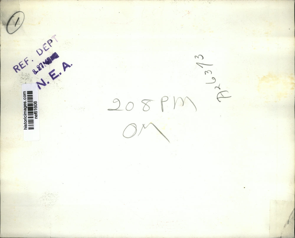 1948 Press Photo Speaker Joseph Martin, Governor Thomas Dewey Confer in Albany