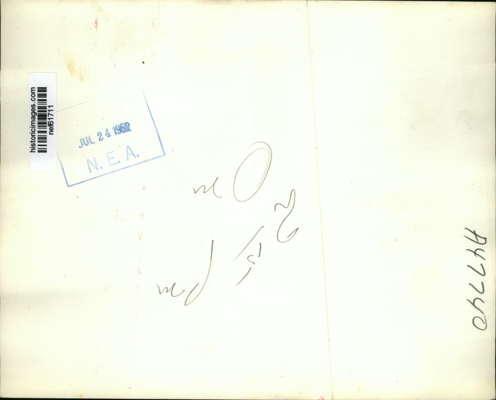 1952 Press Photo Gov John S Fine Addresses Noon Session of Republican Convenion