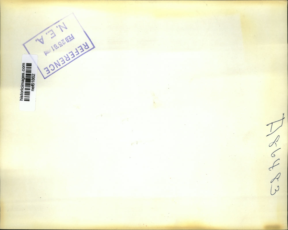 1961 Press Photo Luther Hodges Congratulates Clarence Martin after Sworn in