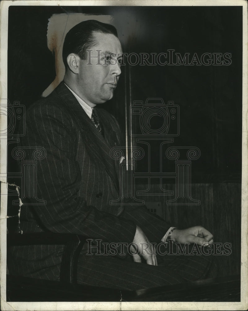 1941 Press Photo Captain Michael Blackwell- Historic Images