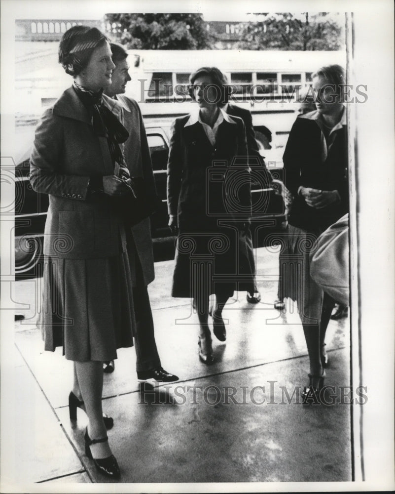 1976 Press Photo Queen Margrethe of Denmark at Museum of Science - nef62607- Historic Images