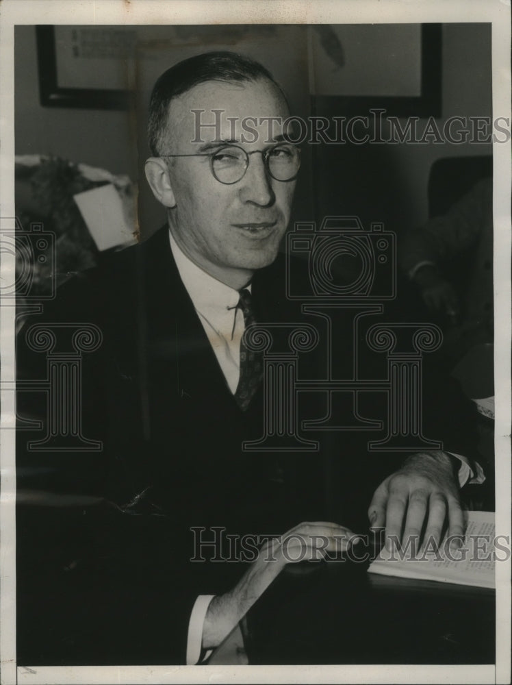 1938 Press Photo Dr. F.F. Hill, Appointed Farm Credit Administration Governor