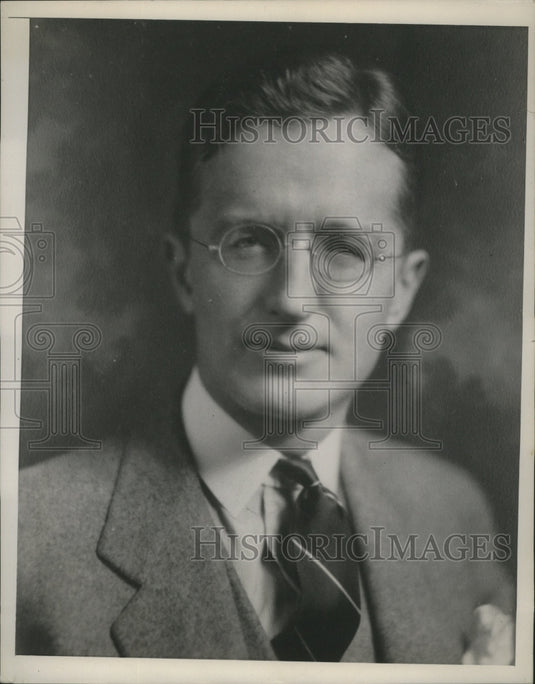 1940 Press Photo Franklin Parker - nef63051