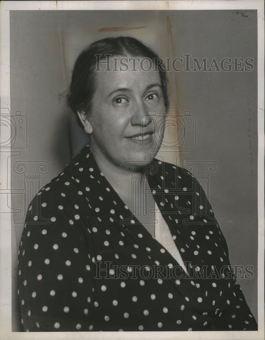 1936 Press Photo Elinore M. Herrick American Labor Party Leader- Historic Images