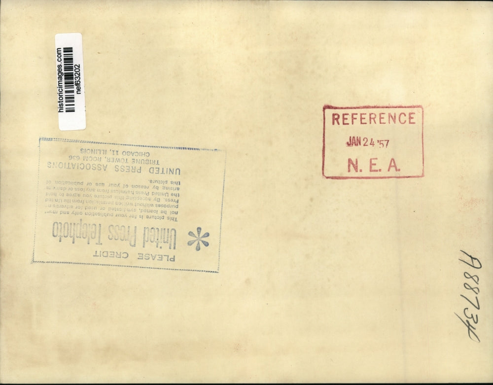 1957 Press Photo Texas Senator William Blakley Chats w/ Allan Shivers