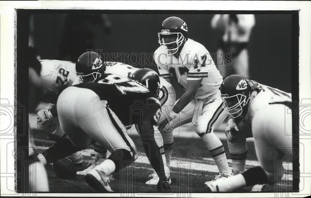 Press Photo Chiefs Steve DeBerg - nef63488