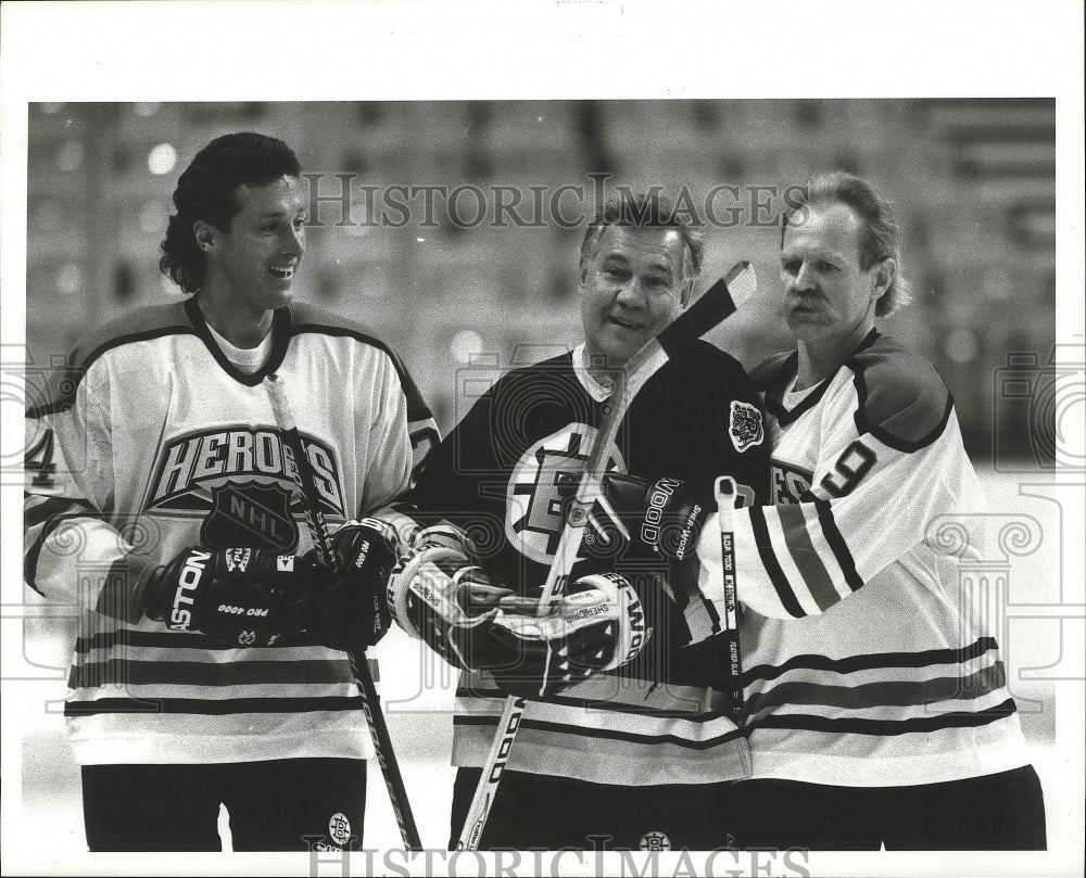 Press Photo Doug Wilson, Joan Bucyky, Lanny MacDonald - nef63601