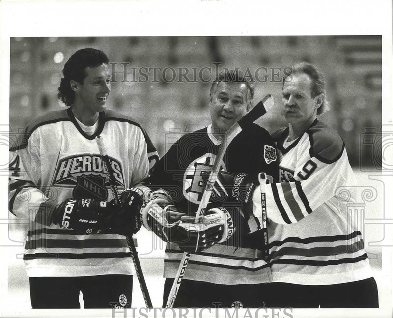 Load image into Gallery viewer, Press Photo Doug Wilson, Joan Bucyky, Lanny MacDonald - nef63601

