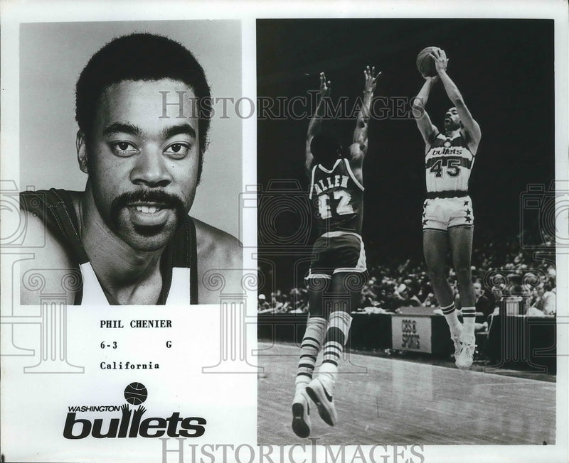 Load image into Gallery viewer, Press Photo Phil Chenier of the Washington Bullets Basketball - nef63724
