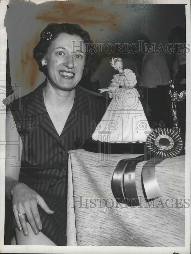 1959 Press Photo Mrs. Joseph Delan of Fairview Park - nef63863