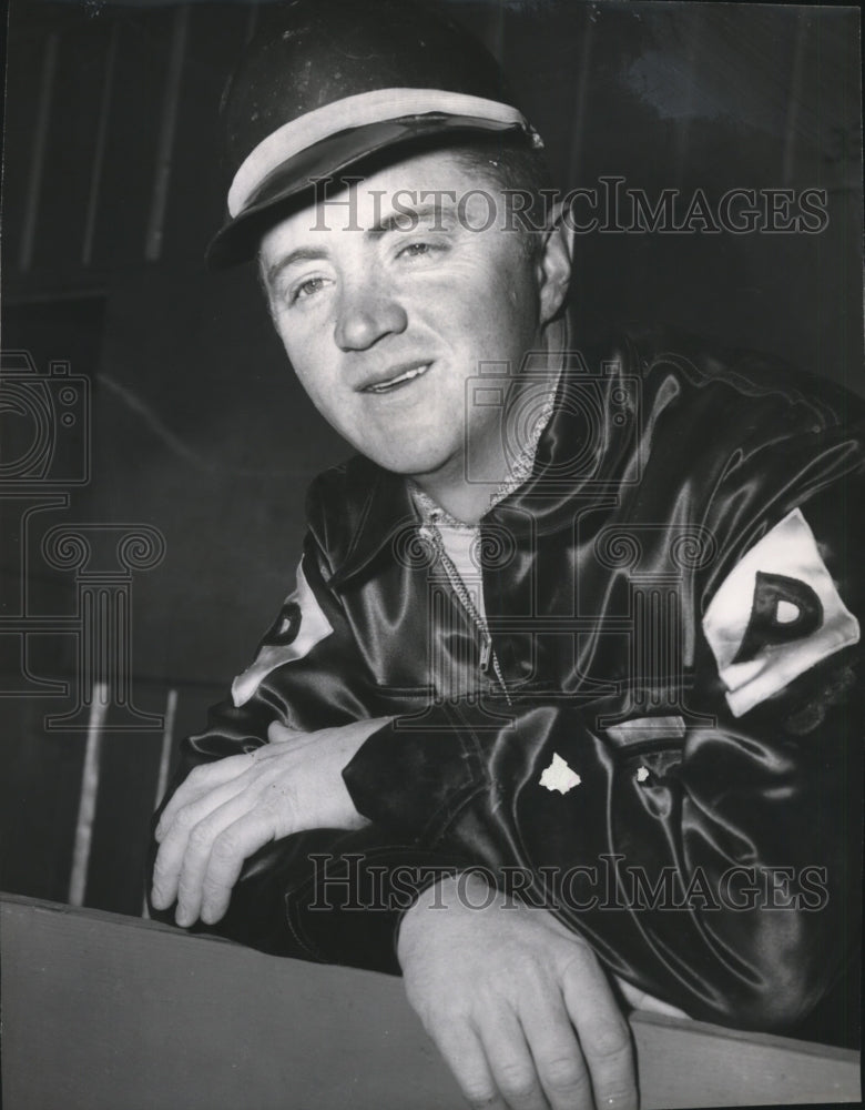 1962 Press Photo Perley Plante Jr. acquired a reputation around the N.E Tracks