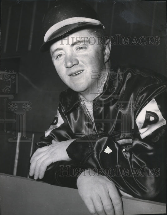 1962 Press Photo Perley Plante Jr. acquired a reputation around the N.E Tracks