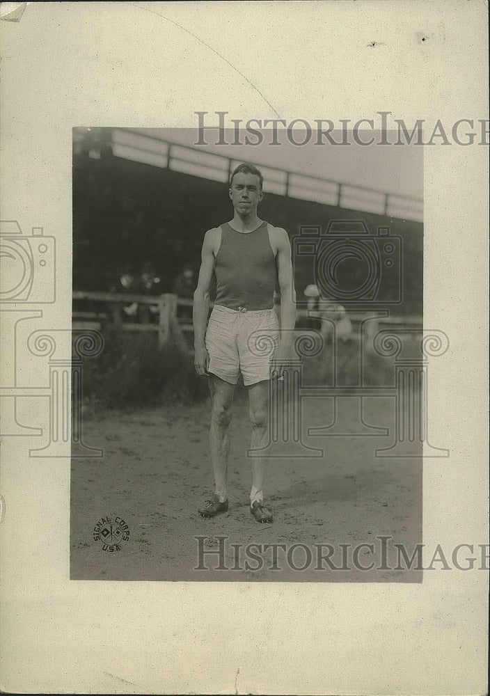 1917 Press Photo Phil M. Spink, Chicago Track Team- Historic Images