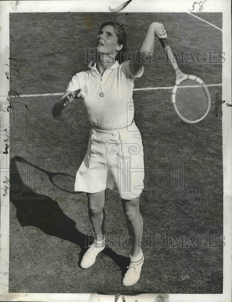 Load image into Gallery viewer, 1939 Press Photo Tennis Player Kay Stammers - nef64101
