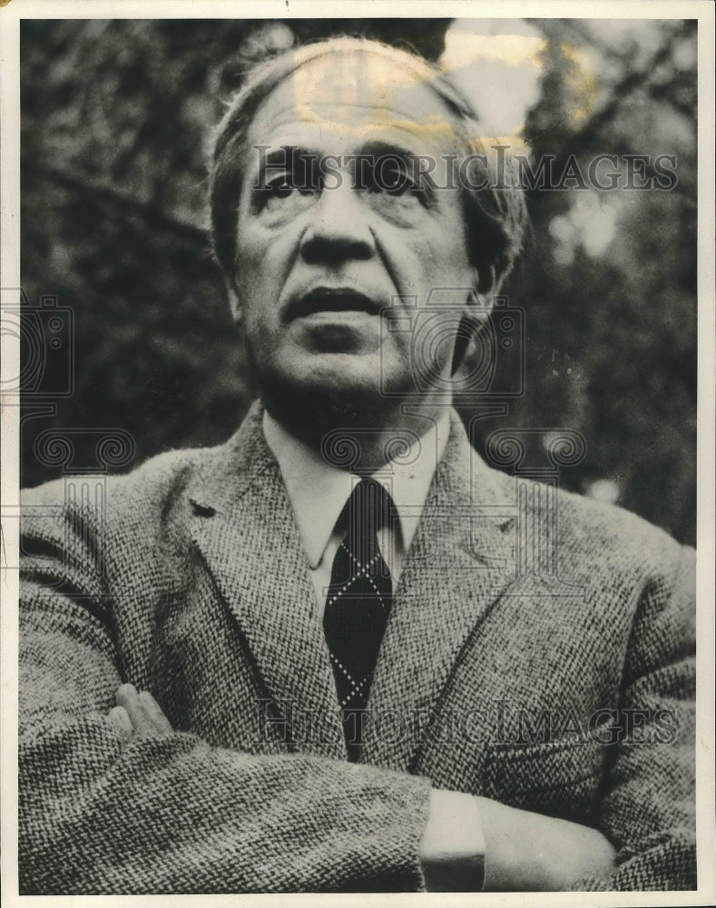  Press Photo Conductor Composer Pierre Boulez to Conduct Boston Orchestra- Historic Images