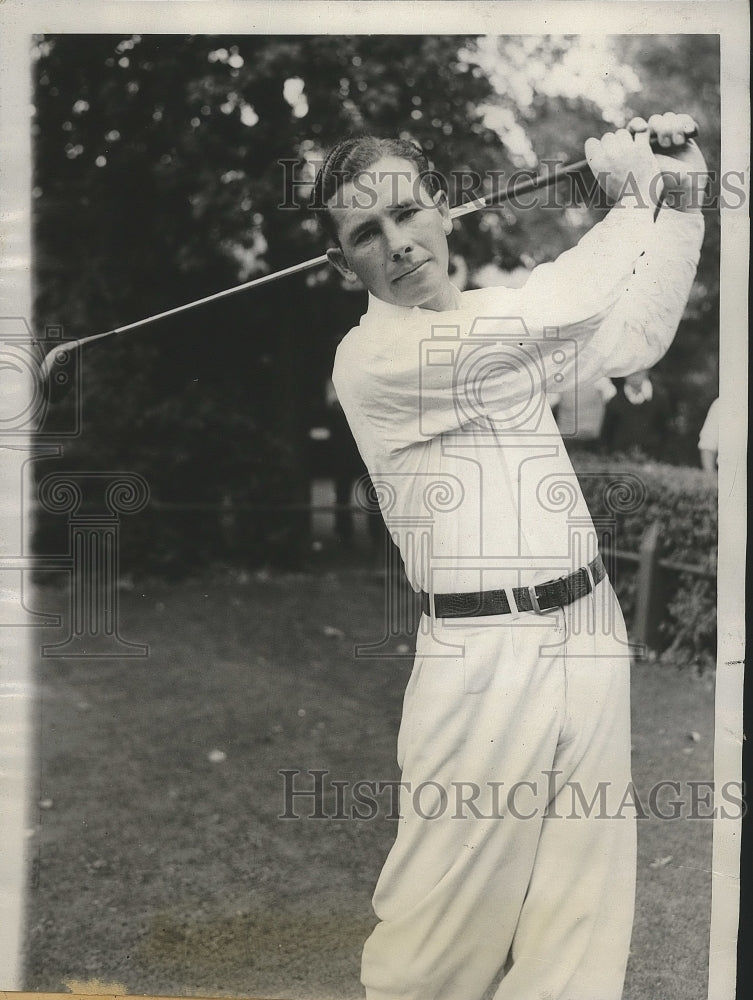 1931 Press Photo Golfer Fay Coleman- Historic Images