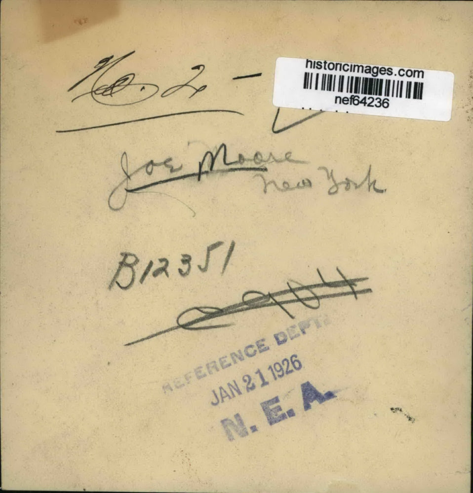 1926 Press Photo Joe Moore, Skiier - nef64236