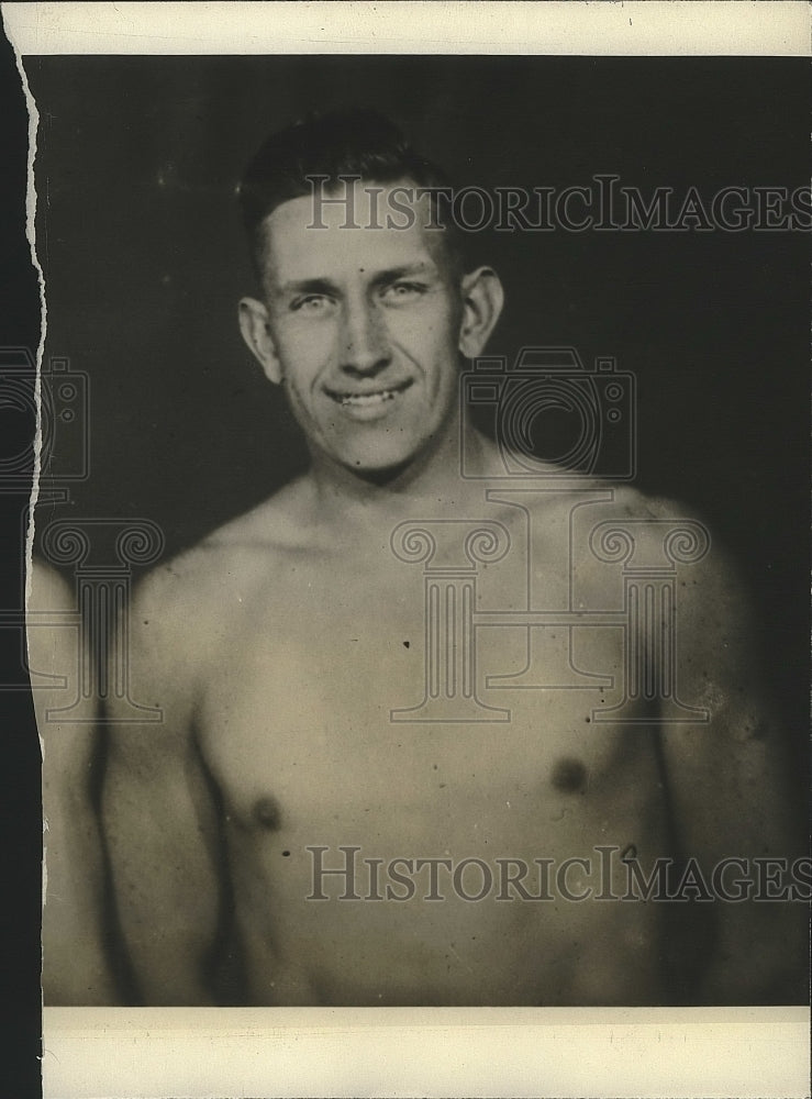 1926 Press Photo Lane McMillan Handball Player - nef64437