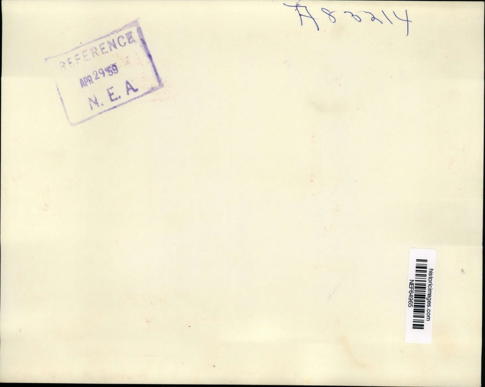 1959 Press Photo Adali Stevenson Arrives at Yale to Begin 5-Day Stay at College