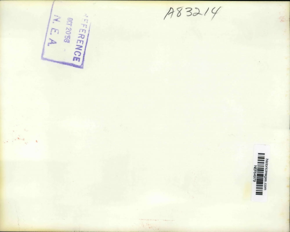 1958 Press Photo Adlai Stevenson with Averell Harrison Before Political Dinner