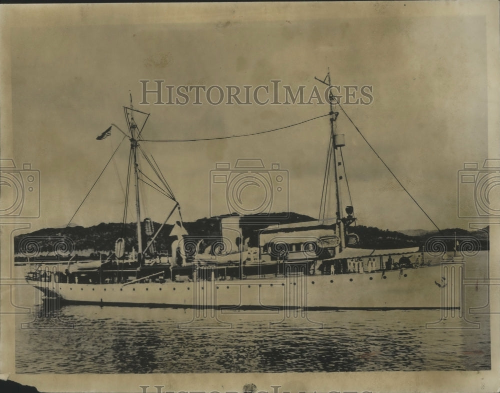 1934 Press Photo USS Fulton- Historic Images