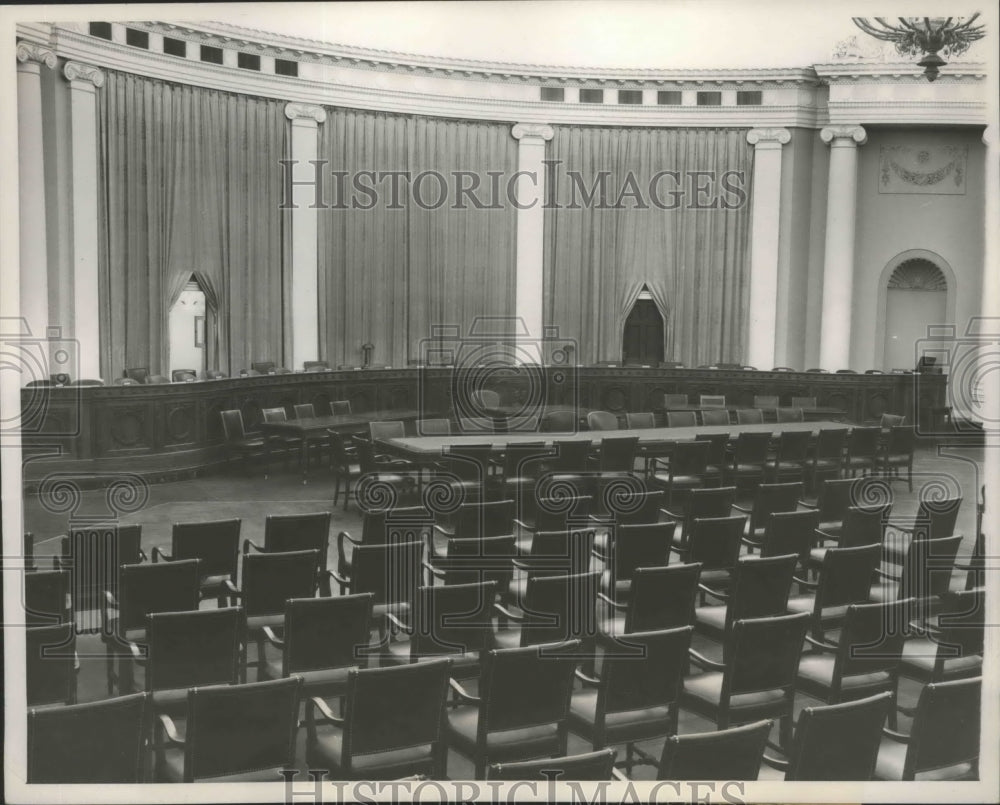 1940 Press Photo House of Caucus Room of the House Office Building in Washington
