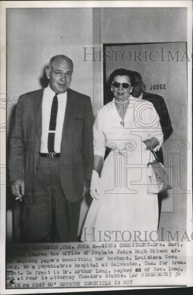 1959 Press Photo Dr. Arthur Long Nephew of Gov Long and Attorney Theodore Stubbs