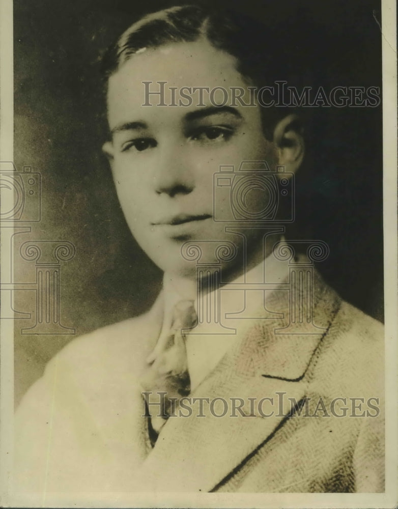 1928 Press Photo Glenn Jenkins Stabbed Marie Young to Death with a Butcher Knife