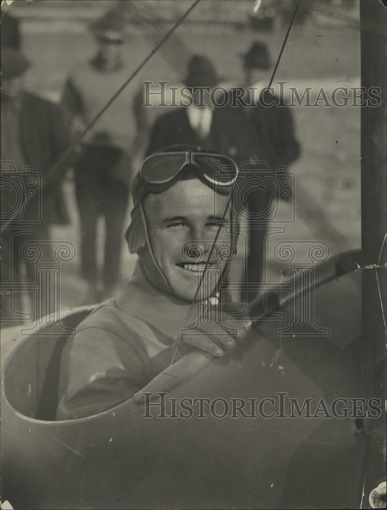 1922 Press Photo Sam Purcell Aviator First to be Arrested for Reckless Driving- Historic Images