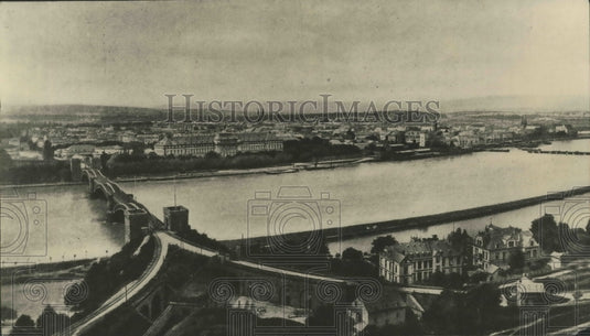 1918 Press Photo Colbenz City Germany - nef65717- Historic Images